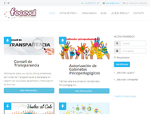 Tablet Screenshot of feceval.com
